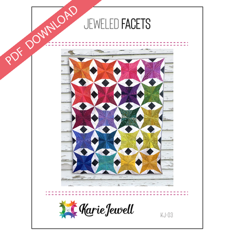 Jeweled Facets Pattern - PDF