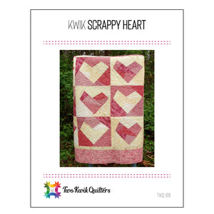 Kwik Scrappy Heart Pattern