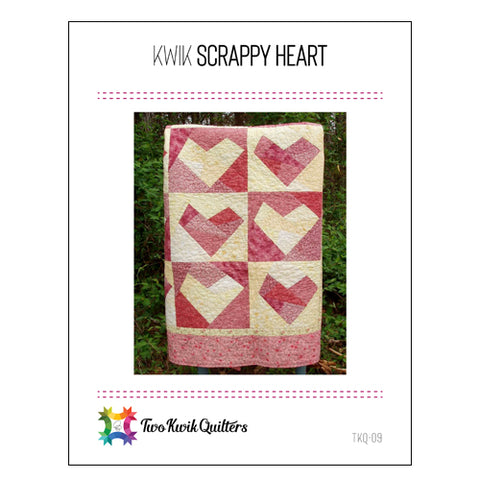 Kwik Scrappy Heart Pattern