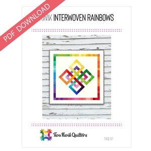 Kwik Interwoven Rainbow Pattern - PDF