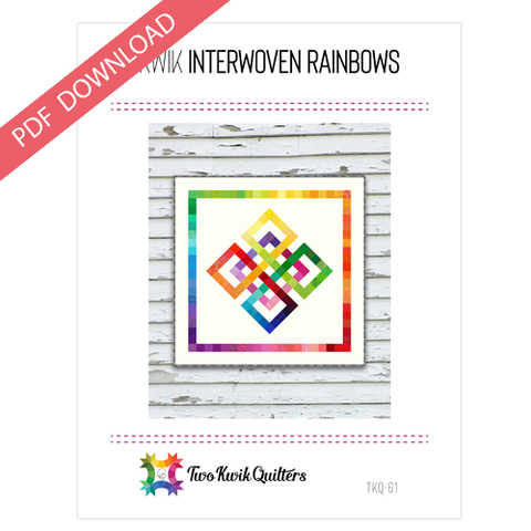 Kwik Interwoven Rainbow Pattern - PDF