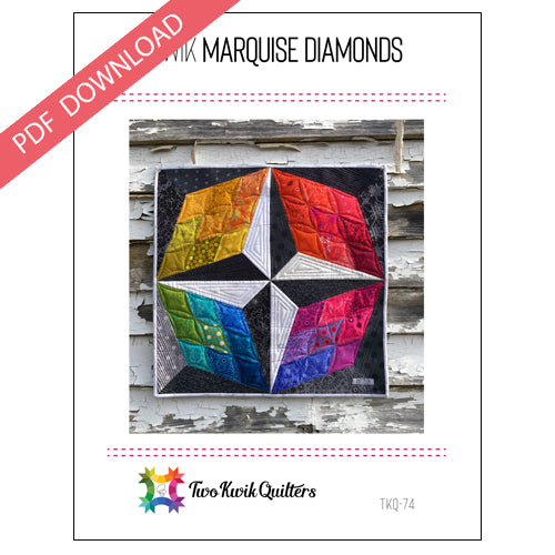 Kwik Marquise Diamonds Pattern - PDF